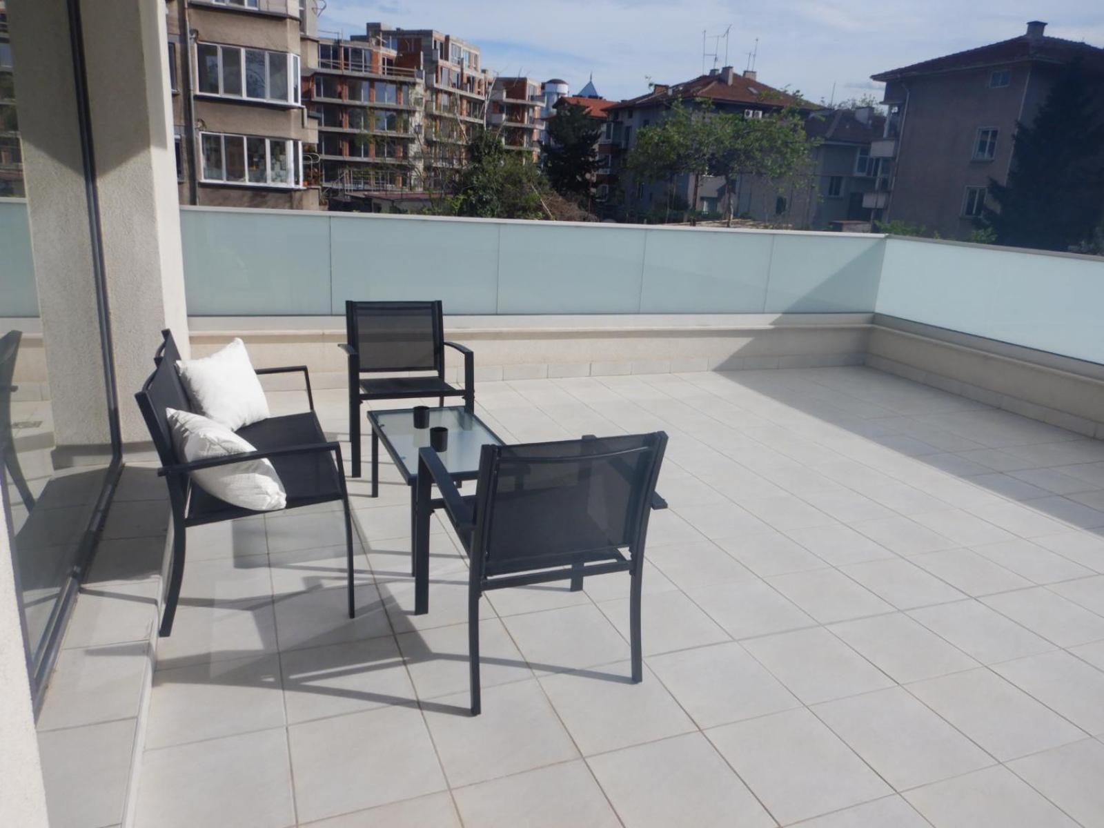 Sunshine Terrace Apartment Plovdiv Luaran gambar